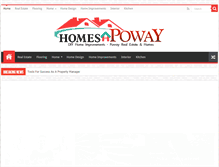 Tablet Screenshot of homes-in-poway.com
